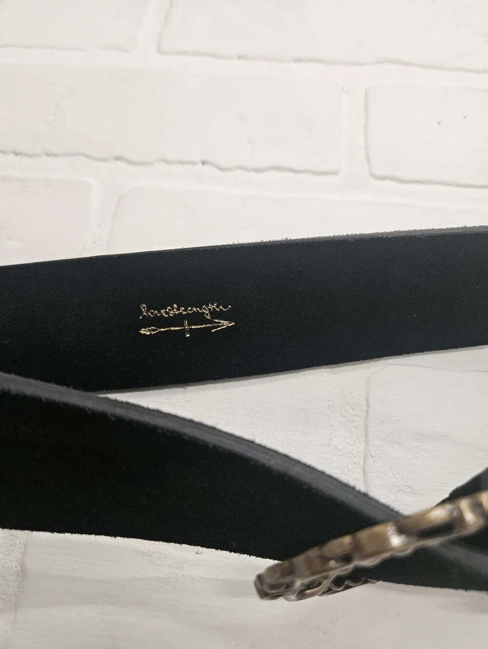 Genuine Suede Belt